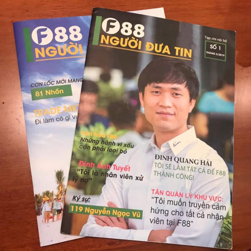F88's internal newspapers