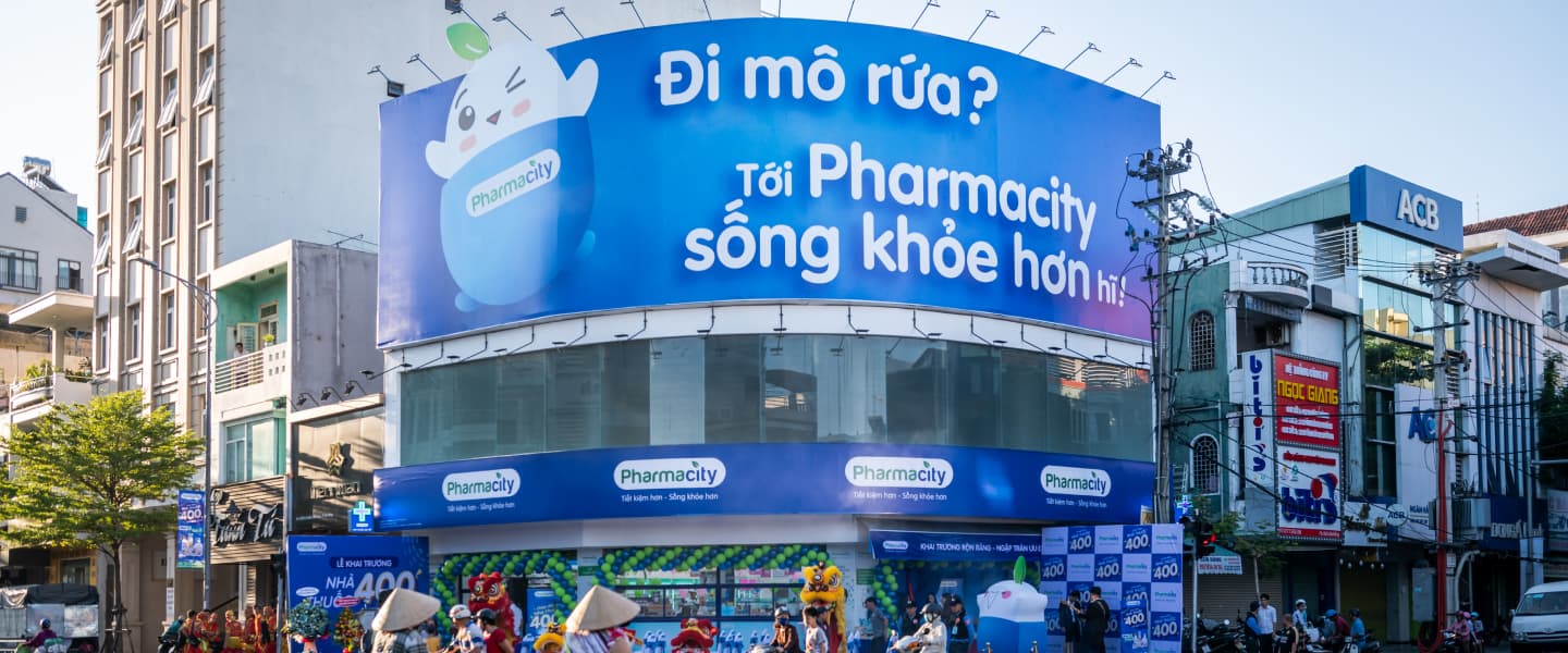 Chuỗi nhà thuốc bán lẻ thuộc công ty Pharmacity