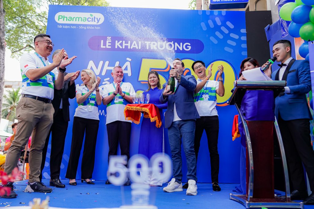 Pharmacity celebrated their 500th store in March, 2021