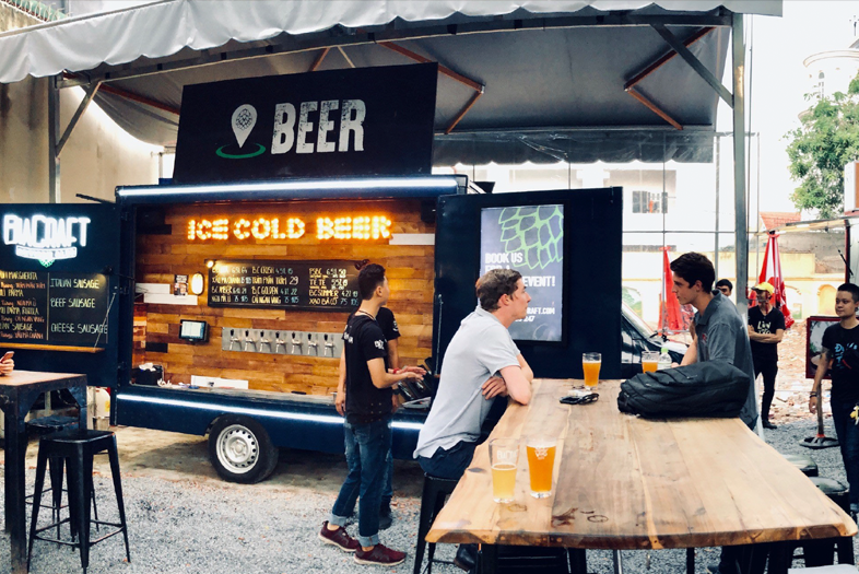 Bia Craft launched its FIRST EVER BEER TRUCK in Vietnam