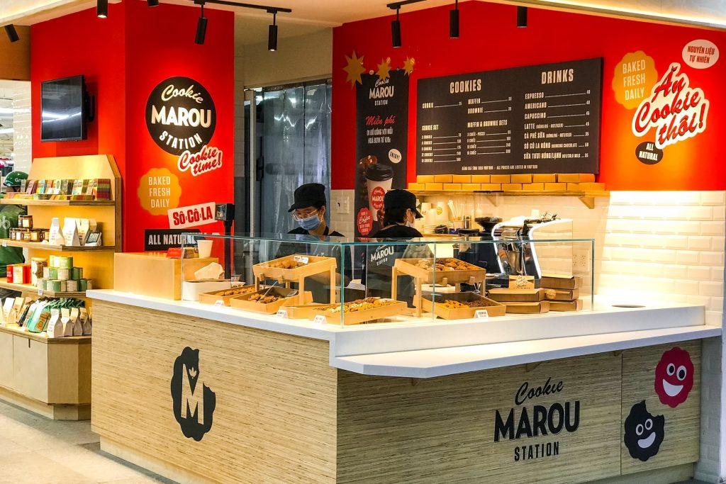 Chuỗi cửa hàng Marou Station của công ty socola Marou