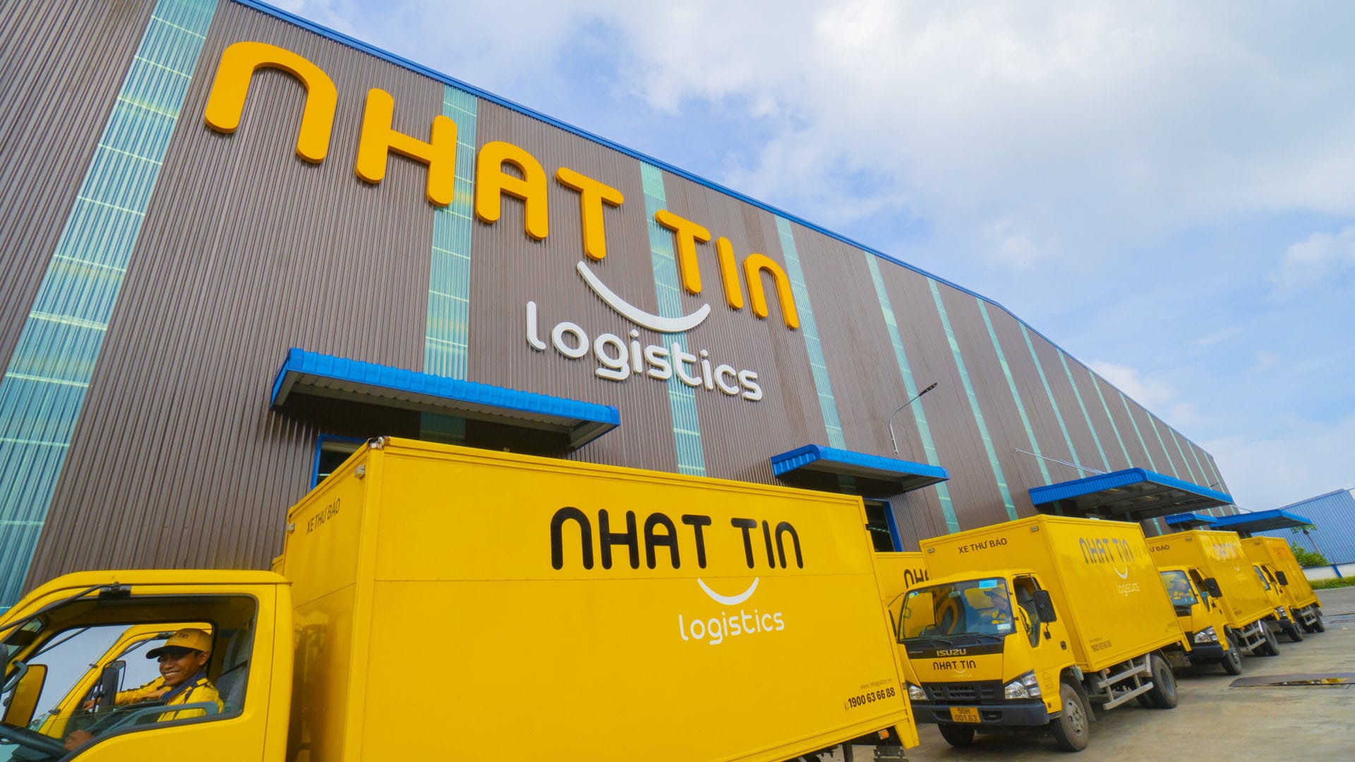Nhat Tin Logistics Trucks