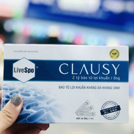 Bảo tử lợi khuẩn LiveSpo Claussy