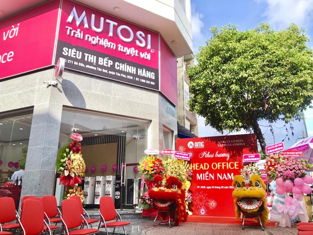 Grand opening of Mutosi Store in Ho Chi Minh city.