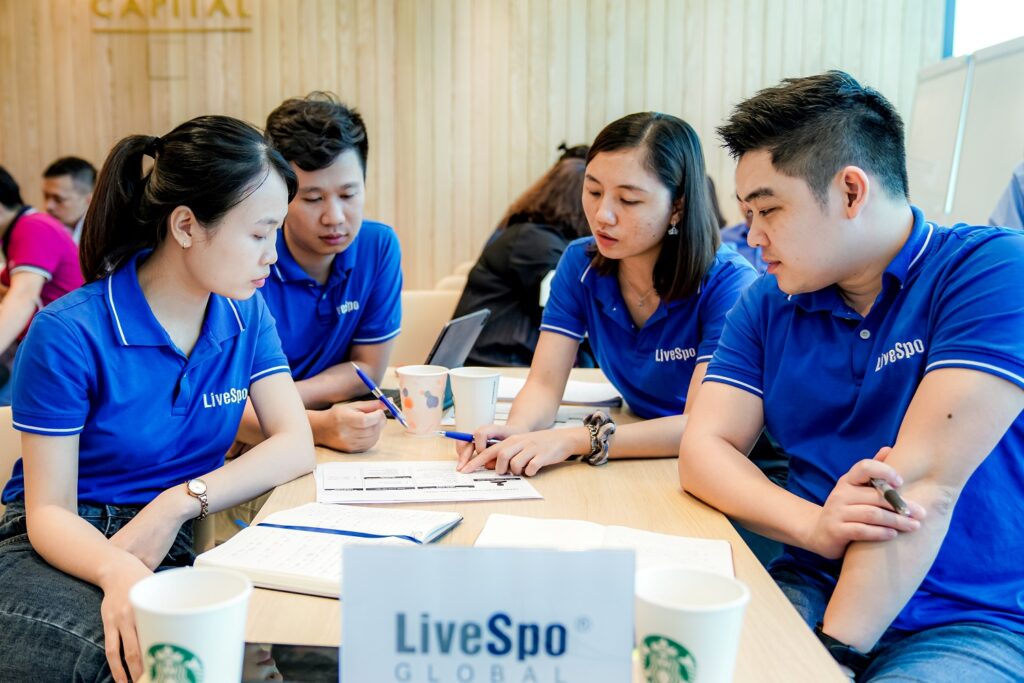 LiveSpo team is in the coaching session organized by Mekong Capital.