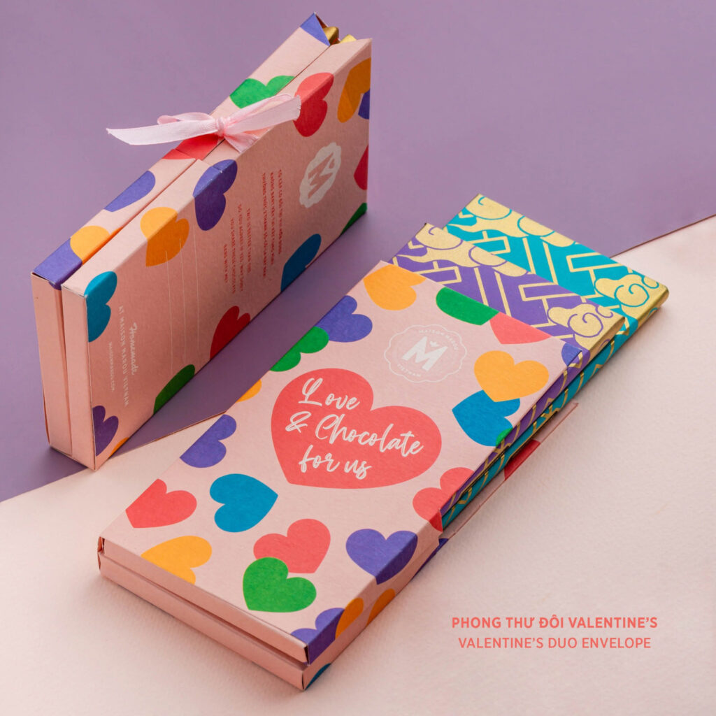 Valentine's collection of Marou chocolate