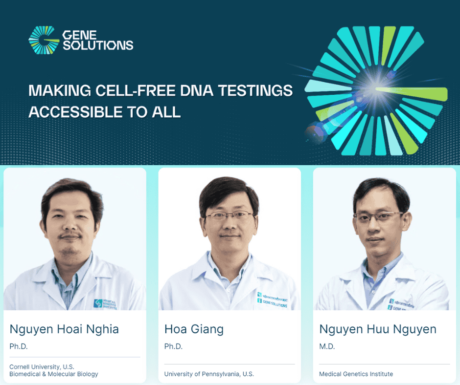 Nhà sáng lập công ty cổ phần giải pháp Gene (Gene Solutions)