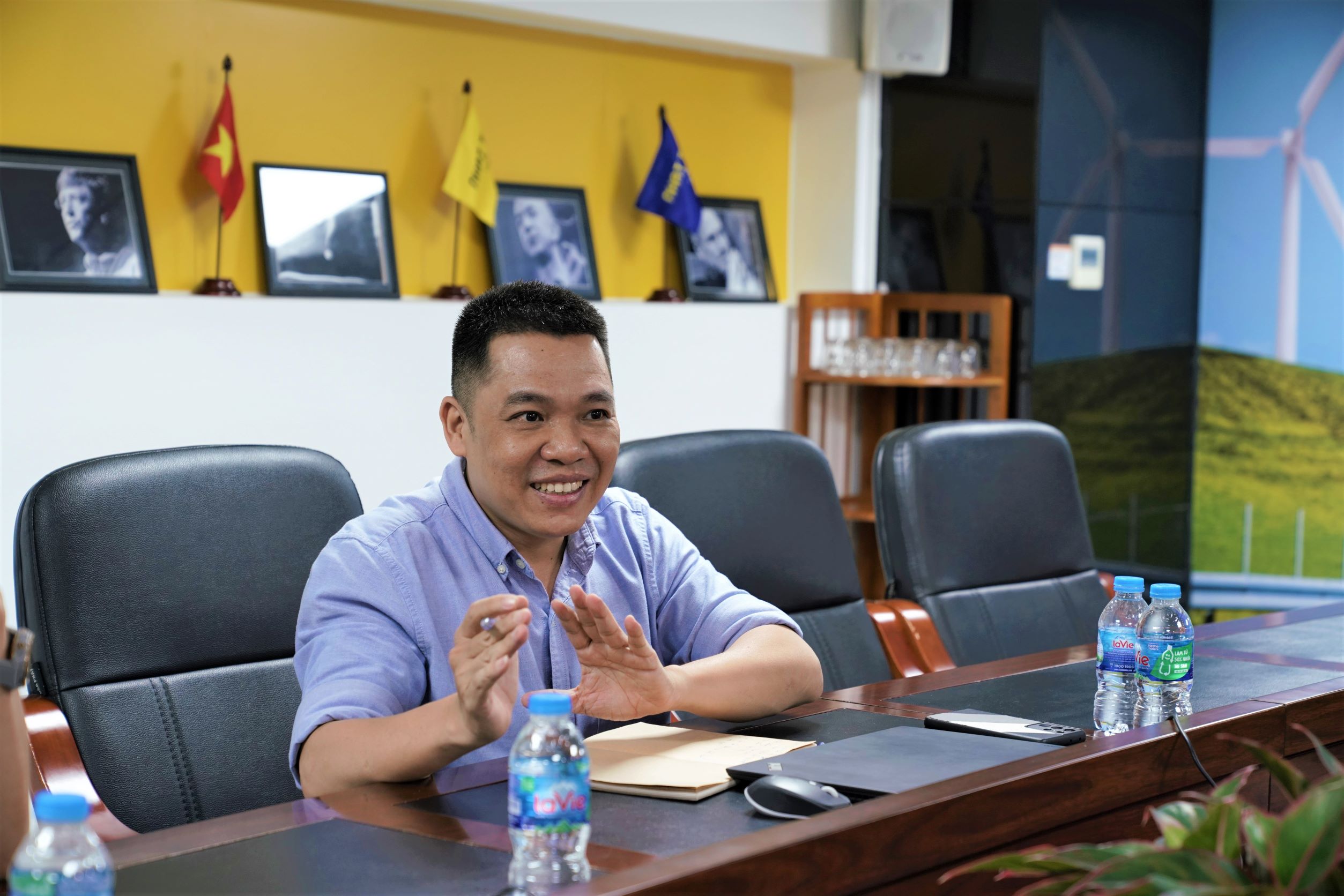Anh Nguyễn Văn Tú, CEO của Nhất Tín Logistics