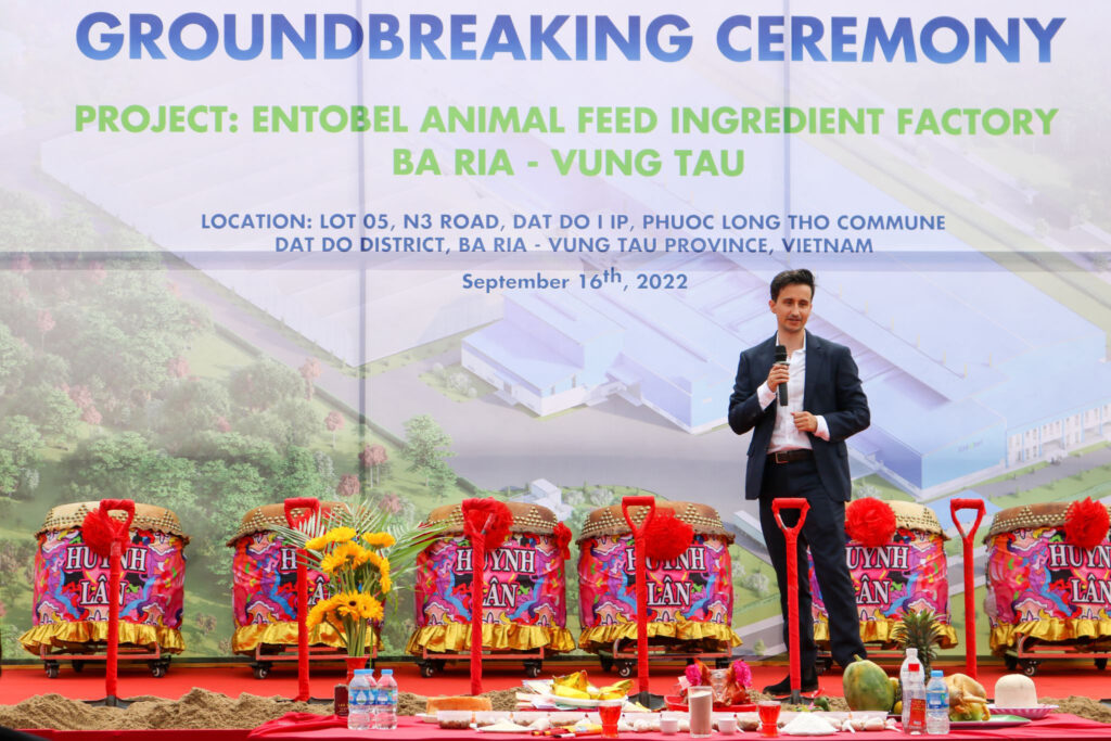 Groundbreaking ceremony of Entobel animal feed ingredient factory Ba Ria - Vung Tau 2