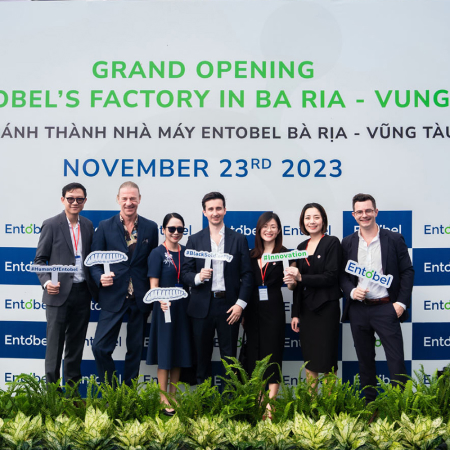 Entobel Sets Industry Record with the Opening of the Largest Insect Protein Production Plant in Asia
