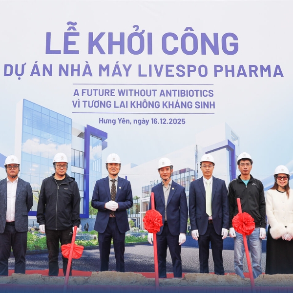 Khởi công  <span style='font-size:30px;'>nhà máy mới  </span>  