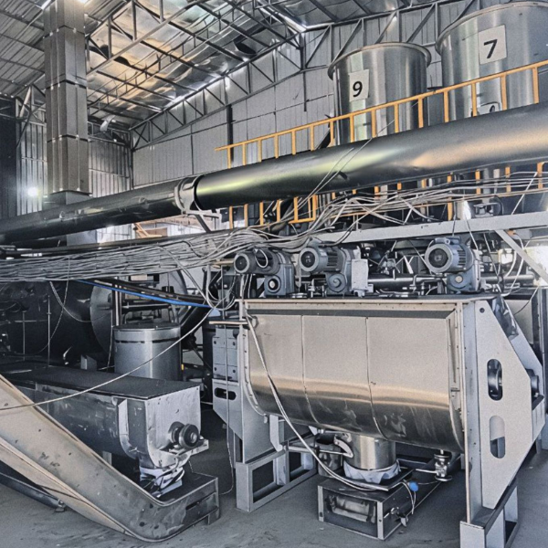  New biochar system   installed