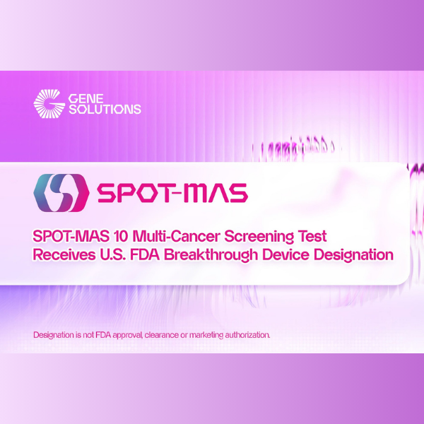 <em>SPOT-MAS 10</em> được FDA cấp  Chứng nhận Thiết bị Đột phá  